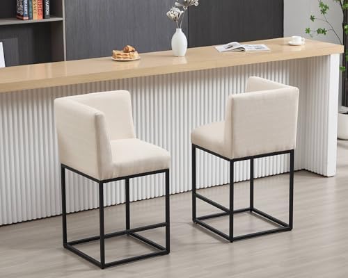 VESCASA 27" Counter Height Bar Stools - Image 3
