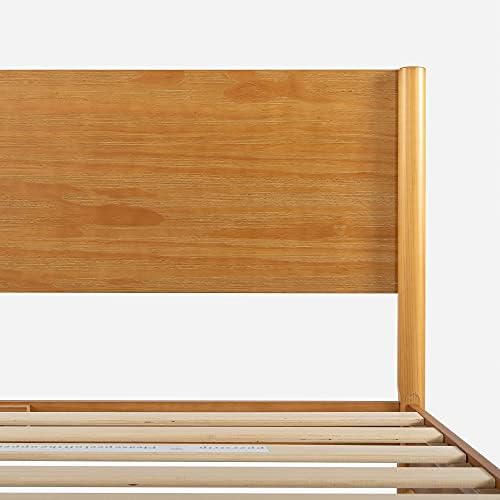 Zinus Allen Mid Century Wood Platform Bed Frame - Image 5