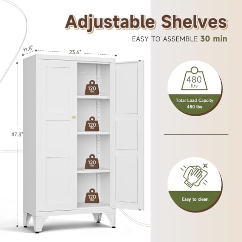 Letaya Metal Storage Cabinet - Image 3
