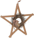 Furniture Barn USA Farmhouse Tobacco Lath Star, Sand Brown by FurnitureBarnUSA