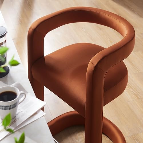 Modway Winslow Performance Velvet Counter Stool - Image 5