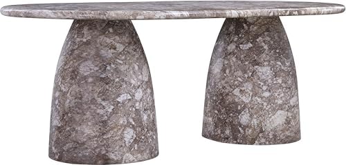 Meridian Furniture 702Brown-T Cosenza Collection Art Deco 78" Indoor/Outdoor - Image 5