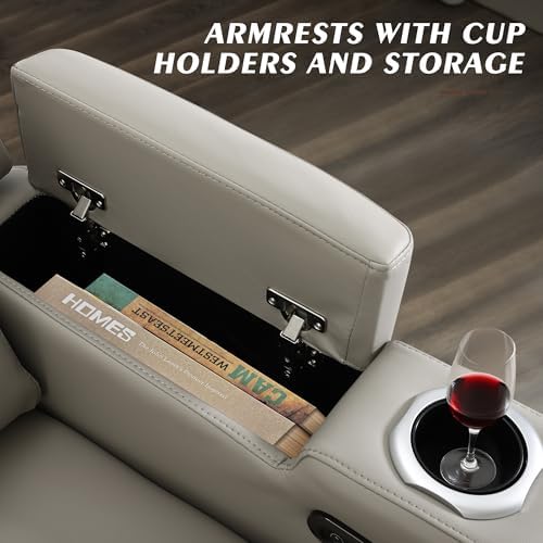 Dual Motor Power Reclining Loveseat - Image 5