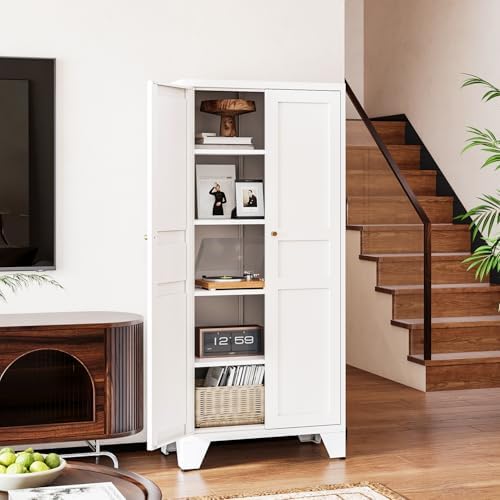 Letaya Metal Pantry Kitchen Storage Cabinet - Image 6