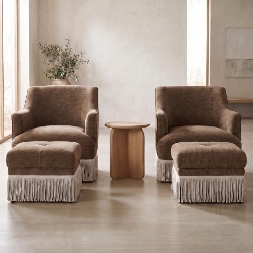 Hyfirm Set of 2 Vintage Accent Chairs - Image 3