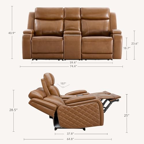 Watson & Whitely Zero Gravity Power Reclining Loveseat - Image 2