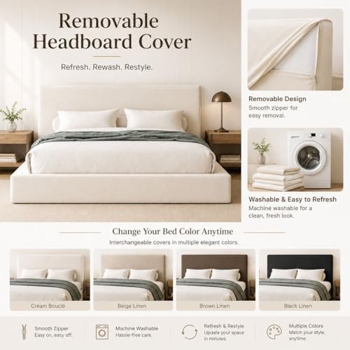 Square Bed – Washable Zip Cover - Image 5