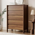 HOUROM Walnut Dresser for Bedroom by HOUROMDresserforBedroom