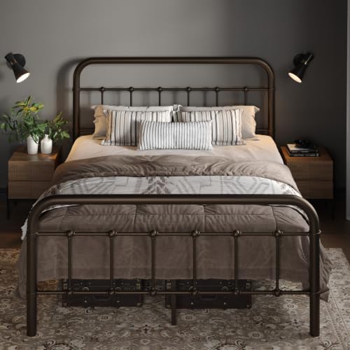 Allewie Full Metal Bed Frame by Allewie