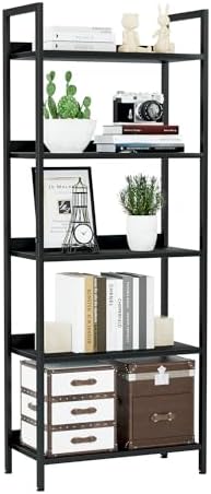 NUMENN Bookshelf, 5 Tier Freestanding Shelving Unit by NUMENN