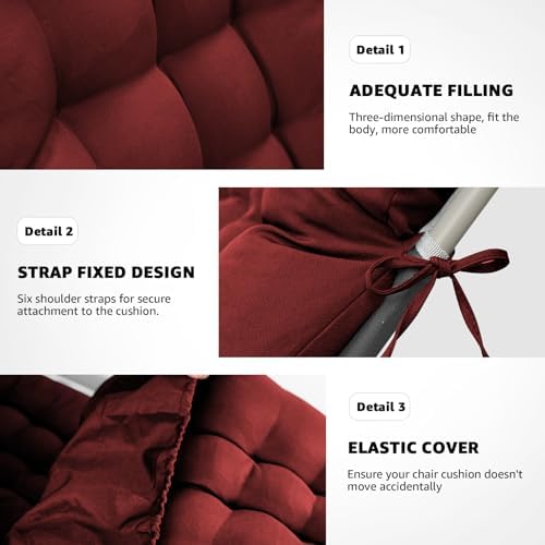 Patio Lounge Chair Cushion, Waterproof Zero Gravity Chair Cushions - Image 4