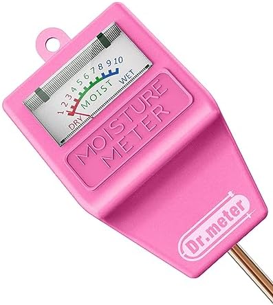 Dr.meter Soil Moisture Meter for Plants, Plant Water Gauge Test Kit by Drmeter