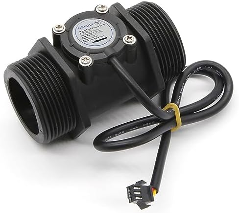 G1-1/2" 1.5" Water Flow Sensor Food-Grade Switch Hall Effect Flowmeter Fluid - Image 2