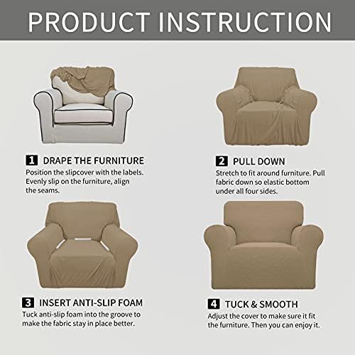 Easy-Going Stretch Oversized Chair Slipcover - Image 6
