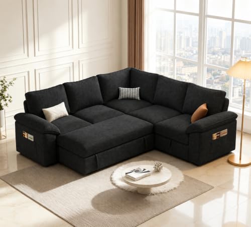 85 Inch Modular Sectional Sofa by Unknown