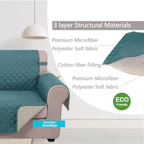 U-NICE HOME Loveseat Sofa Cover - Image 4