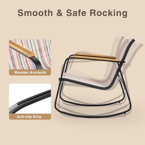 Ahomly 3 Pieces Patio Furniture Set, Outdoor Furniture Set - Image 2