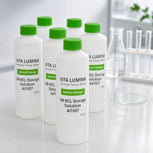 KCL pH Meter Storage Solution 500 mL | ORP & Electrode Calibration Solution - Image 3