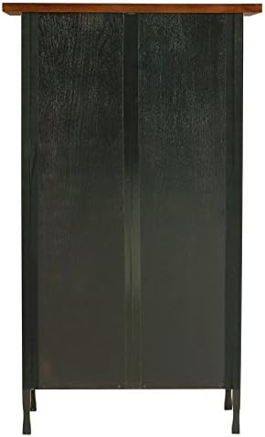 Ironcraft Solid Wood Mantel Height Rustic Bookcase - Image 6
