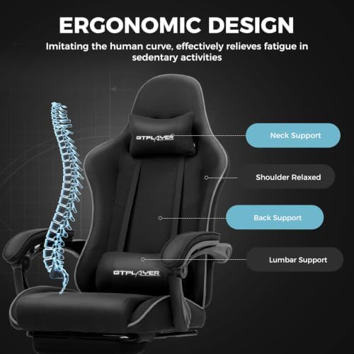 GTPLAYER Gaming Chair, Computer Chair - Image 6