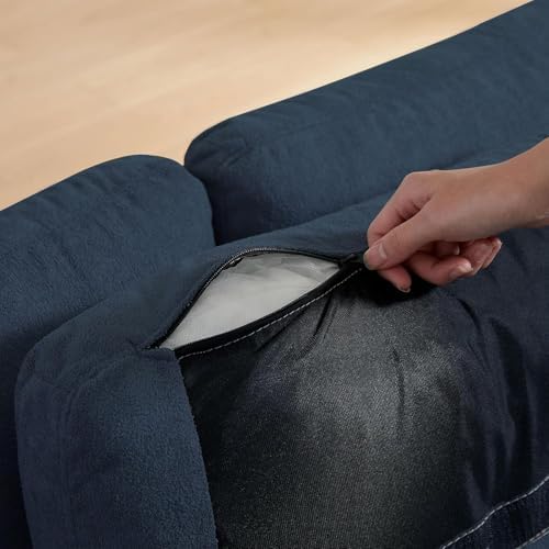 102" L Shaped Couch, 6 Seater Sectional Sofa - Image 5