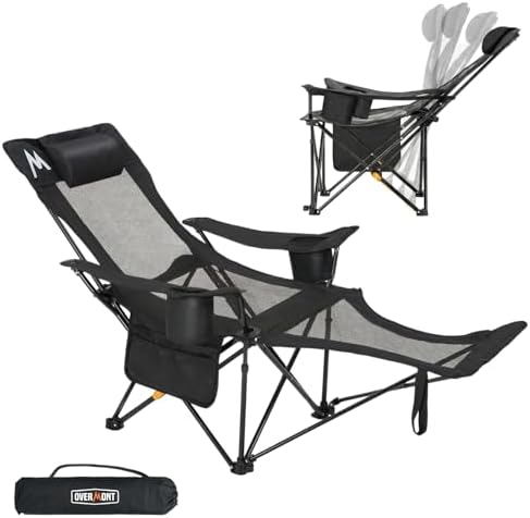 Overmont Reclining Camping Chair by Overmont