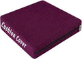 Reversible Linen Chair Cushion Covers by Unknown