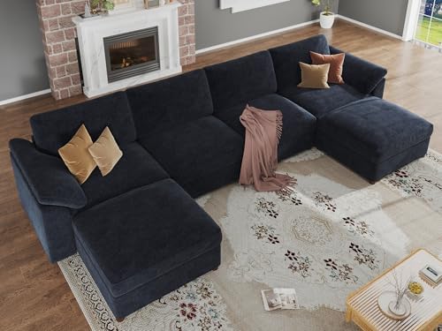 EASE MOOSE Oversized Modular Sectional Sofa, Extra Large U Shape Sectional - Image 3