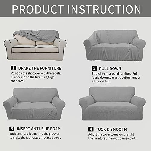 Easy-Going Stretch Oversized Chair Slipcover - Image 6