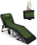 Outdoor Folding Lounge Chair Padded by WKFAMOUTCAMP