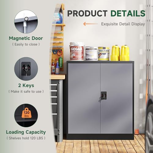 Letaya Metal Storage Cabinets - Image 4