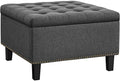 Yaheetech 28in Square Storage Ottoman Coffee Table by Yaheetech