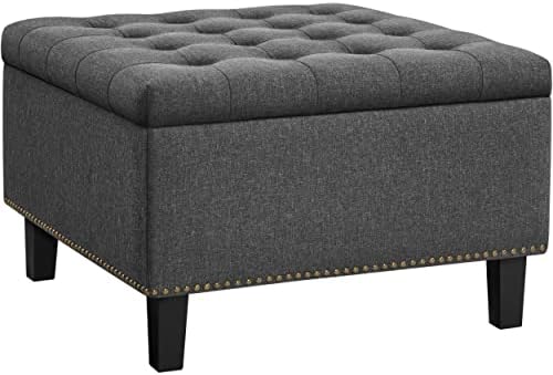 Yaheetech 28in Square Storage Ottoman Coffee Table by Yaheetech