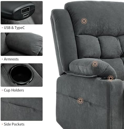 Power Lift Chair Recliners for Elderly - Image 6