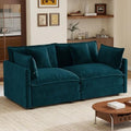 70.8" Cloud Couch for Living Room, Deep Seat Loveseat Sofa by VEPXXP