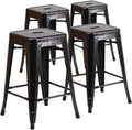 Flash Furniture 24 in Metal Counter Stool by FlashFurniture