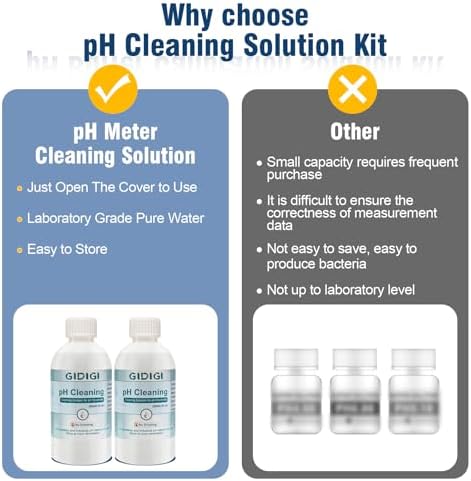 pH Cleaning Solution 250 ml x 2 and pH Electrodes Storage Solution - Image 6