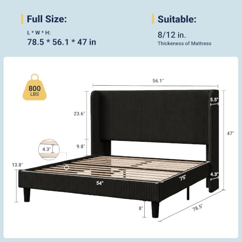 Allewie Full Size Platform Bed - Image 2