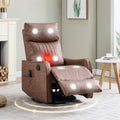 Manual Swivel Rocker Recliner Chair by EZZUP