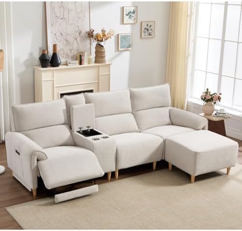 ANJ 3-Seater Left Recliner Sofa by ANJ