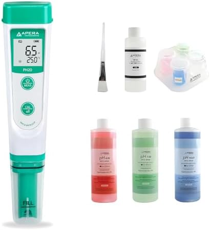 APERA INSTRUMENTS AI209-T Value Series PH20 pH Tester Combo Kit, Including the by AperaInstruments