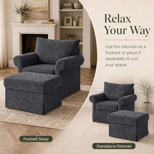 35.82" Oversized Accent Chair - Image 5