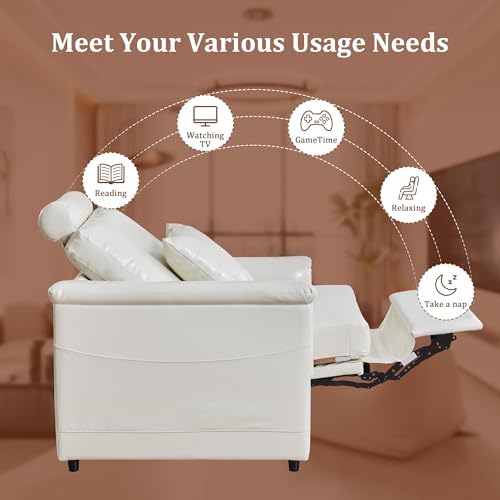 ORRD Power Reclining Sectional Sofa, Electric 3 Seat Recliner - Image 4