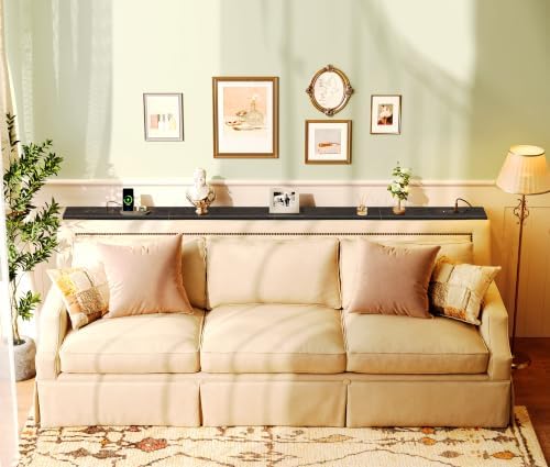 SUPERJARE 86.6 inch Narrow Console Table - Image 6