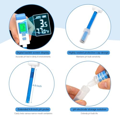 YINMIK pH Storage Solution 3M KCL Buffer Solution pH Probe Storage Liquid - Image 6