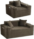 2 Piece Set Comfy Boneless Sofa Couch by Easilive