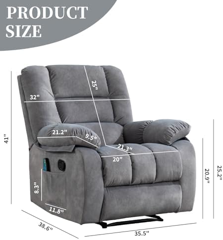 CANMOV Manual Recliner Chair - Image 2