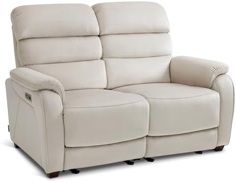 MCombo Zero Wall Hugger Power Loveseat Recliner Sofa by MCombo