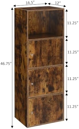 Xtra Storage Three-Door Cabinet - Image 3