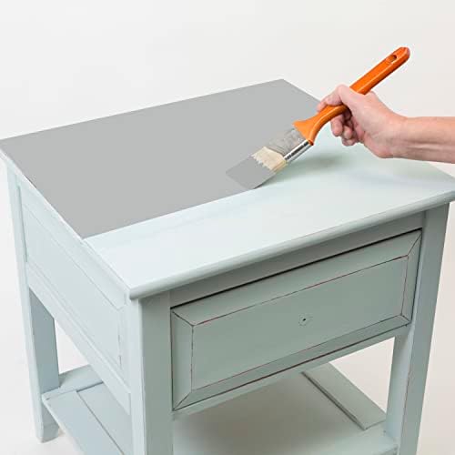Rust-Oleum Aged Gray Chalked All-in-One Ultra Matte Paint | One Coat Coverage | - Image 6